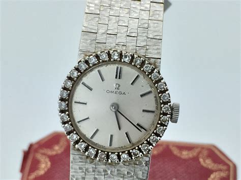 women's vintage omega diamond watches